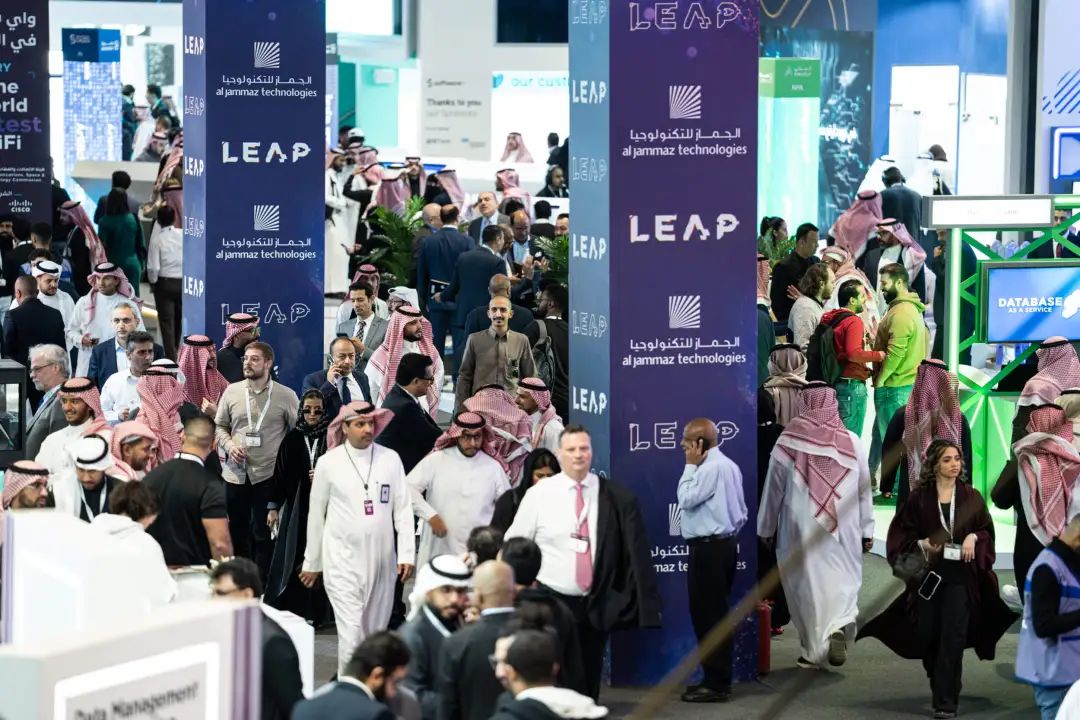 Photos from the LEAP Tech Exhibition in Saudi Arabia